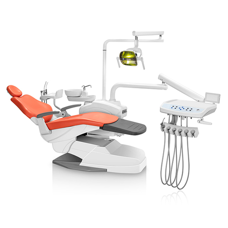 Dental Unit Down Mounted Orange Color